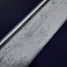 British 1827 Pattern Pipeback Rifle Officers Sword, Kings Royal Rifle Corps (60th Rifles) 20